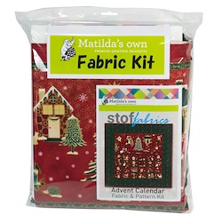 STOF Advent Calender Fabric & Batting Kit